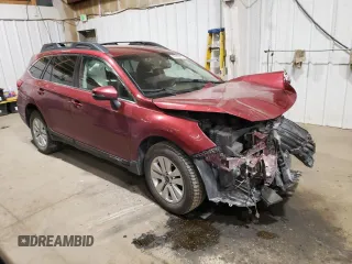 2018 Subaru Outback Premium with VIN 4S4BSAFC7J3382324, listed as a Copart auction lot 60302605 with Not provided miles and Salvage title. Bid and sale history available at DreamBid. Image 4.