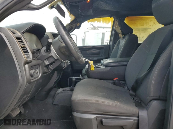 2024 Ram 3500 Tradesman with VIN 3C63RRGL2RG283749, listed as a Copart auction lot 71655624 with 0 mi miles and Salvage Title. Bid and sale history available at carsss.com. Image 7.