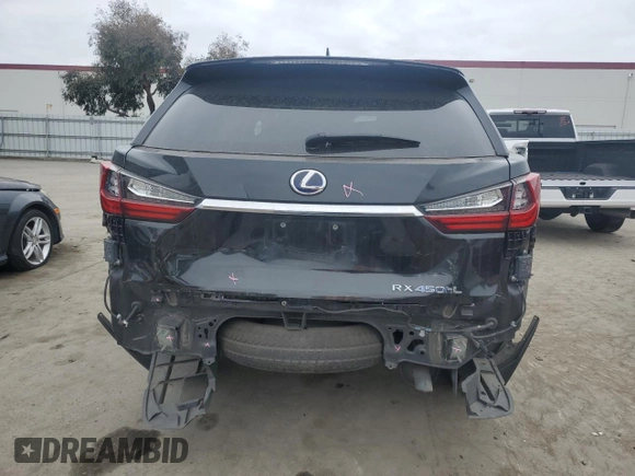 2018 Lexus RX with VIN JTJDGKCAXJ2002113, listed as a Copart auction lot 43400965 with 133,922 mi miles and Salvage Title. Bid and sale history available at carsss.com. Image 6.