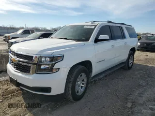 2017 Chevrolet Suburban LT with VIN 1GNSKHKC0HR113616, listed as a Copart auction lot 42513005 with 159,252 mi miles and Salvage Title. Bid and sale history available at carsss.com. Image 1.