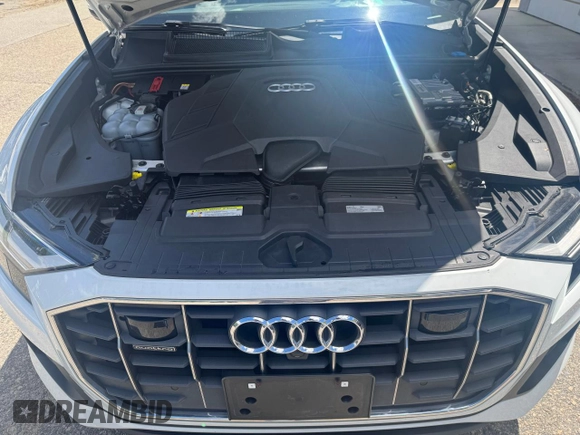 2019 Audi Q8 Premium Plus z VIN WA1BVAF15KD028897, wystawiony jako Copart lot #58662265 z przebiegiem 108 105 mil mil oraz Tytuł czysty. Historia ofert i sprzedaży dostępna na DreamBid. Obrazek 7.