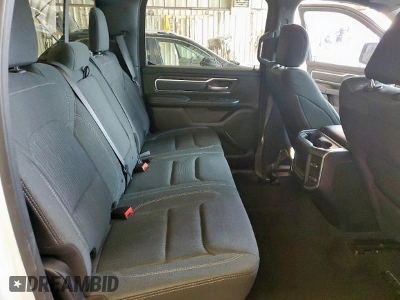 2020 Ram 1500 Lone Star with VIN 1C6RREFT7LN361686, listed as a Copart auction lot 59579555 with 74,421 mi miles and Salvage title. Bid and sale history available at DreamBid. Image 10.