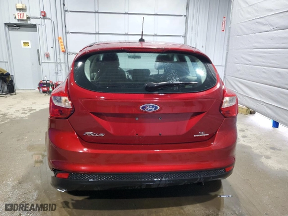 2013 Ford Focus SE with VIN 1FADP3K22DL141465, listed as a Copart auction lot 47928365 with 109,547 mi miles and Salvage Title. Bid and sale history available at carsss.com. Image 6.