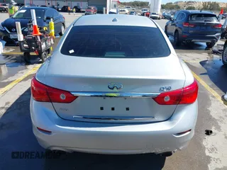 2014 Infiniti Q50 Sport with VIN JN1BV7AR7EM701783, listed as a IAAI auction lot 41757085 with 115,352 mi miles and . Bid and sale history available at DreamBid. Image 16.