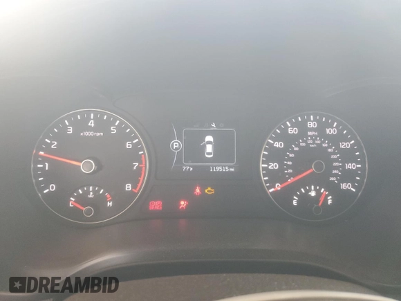 2018 Kia Optima LX z VIN 5XXGT4L37JG218939, wystawiony jako Copart lot #51289545 z przebiegiem 119 515 mil mil oraz Szkoda całkowita • Salvage title. Historia ofert i sprzedaży dostępna na DreamBid. Obrazek 9.