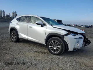 2015 Lexus NX 200t with VIN JTJYARBZXF2005295, listed as a Copart auction lot 64029755 with 34,784 mi miles and Salvage title. Bid and sale history available at DreamBid. Image 4.