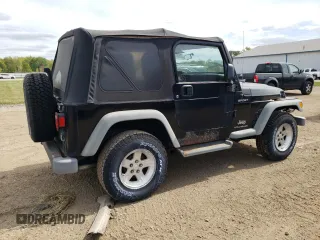 2004 Jeep Wrangler Sport with VIN 1J4FA49S74P746746, listed as a Copart auction lot 72678754 with 109,808 mi miles and Clean Title. Bid and sale history available at carsss.com. Image 3.