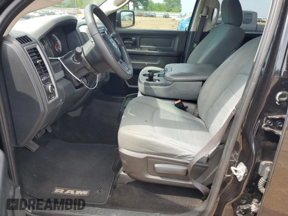 2015 Ram 1500 Express with VIN 1C6RR6KT3FS703202, listed as a Copart auction lot 53130255 with 111,466 mi miles and Salvage title. Bid and sale history available at DreamBid. Image 7.