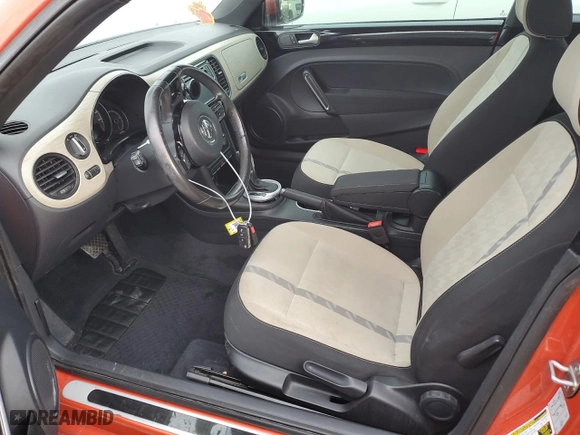 2018 Volkswagen Beetle S with VIN 3VWFD7AT5JM705503, listed as a Copart auction lot 75129054 with 0 mi miles and Non Repairable. Bid and sale history available at carsss.com. Image 7.