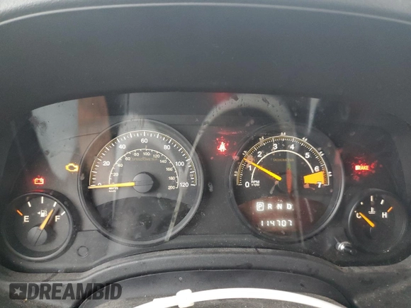 2017 Jeep Patriot High Altitude with VIN 1C4NJPFA0HD152974, listed as a Copart auction lot 45364215 with 114,707 mi miles and Salvage Title. Bid and sale history available at carsss.com. Image 9.