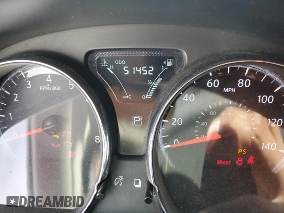 2017 Nissan Versa SL with VIN 3N1CN7AP1HL804294, listed as a Copart auction lot 78063784 with 51,452 mi miles and Salvage title. Bid and sale history available at DreamBid. Image 9.