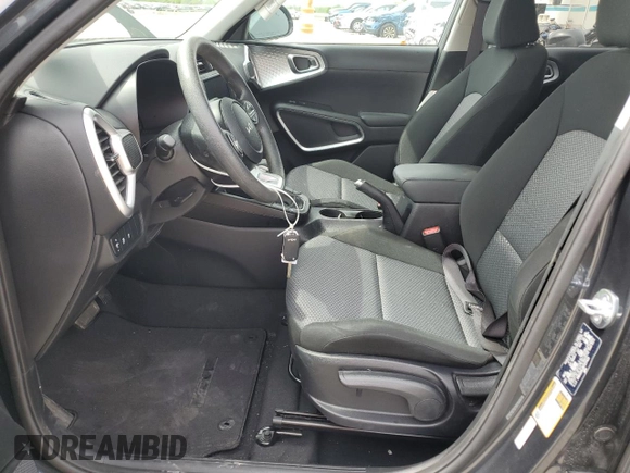 2023 Kia Soul LX with VIN KNDJ23AU3P7217433, listed as a Copart auction lot 54326245 with 12,431 mi miles and Salvage Title. Bid and sale history available at DreamBid. Image 7.