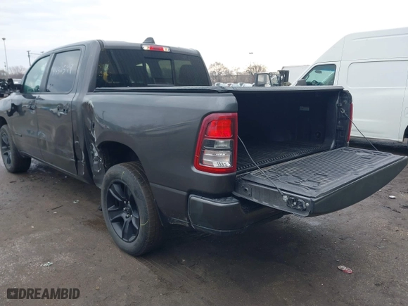 2020 Ram 1500 Big Horn with VIN 1C6RRFFG7LN110966, listed as a IAAI auction lot 41482599 with 86,841 mi miles. Bid and sale history available at carsss.com. Image 3.