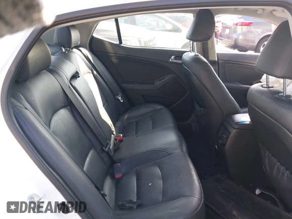 2015 Kia Optima SX Turbo with VIN 5XXGR4A67FG517902, listed as a IAAI auction lot 41629985 with 1 mi miles. Bid and sale history available at carsss.com. Image 8.