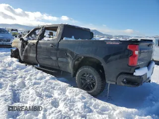2021 Chevrolet Silverado 1500 Custom Trail Boss with VIN 1GCPYCEF3MZ249092, listed as a Copart auction lot 87238014 with Not Provided miles and Salvage Title. Bid and sale history available at DreamBid. Image 2.