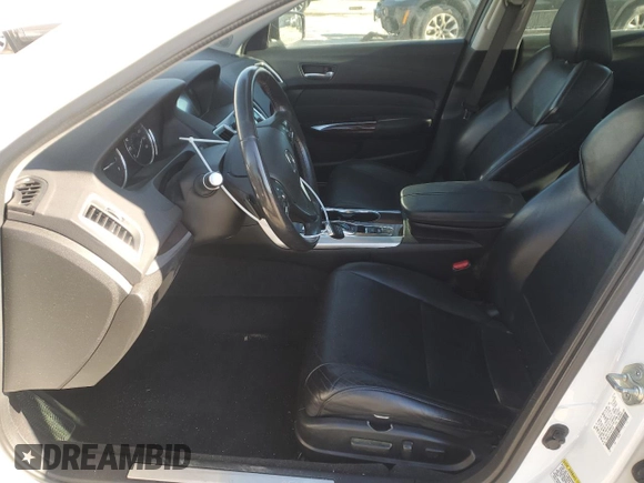 2015 Acura TLX V6 Tech with VIN 19UUB3F57FA001506, listed as a Copart auction lot 41896415 with 139,943 mi miles and Salvage Title. Bid and sale history available at carsss.com. Image 7.