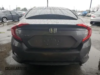 2018 Honda Civic Sedan LX with VIN 2HGFC2F50JH602542, listed as a Copart auction lot 48079095 with 58,041 mi miles and Salvage Title. Bid and sale history available at carsss.com. Image 6.
