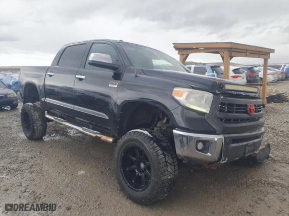 2014 Toyota Tundra 4WD Truck Platinum with VIN 5TFAW5F17EX362857, listed as a Copart auction lot 49091355 with 239,811 mi miles and Salvage Title. Bid and sale history available at carsss.com. Image 4.