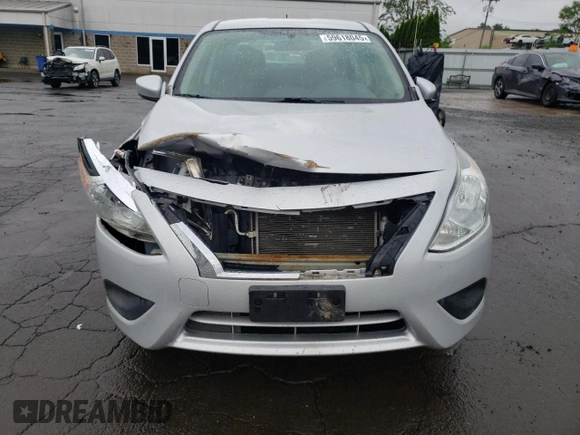 2017 Nissan Versa SV with VIN 3N1CN7AP5HL848489, listed as a Copart auction lot 59618045 with 83,561 mi miles and Salvage title. Bid and sale history available at DreamBid. Image 5.