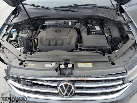 2022 Volkswagen Tiguan SE with VIN 3VV3B7AX1NM145288, listed as a Copart auction lot 49283115 with 108,883 mi miles and Salvage Title. Bid and sale history available at carsss.com. Image 12.
