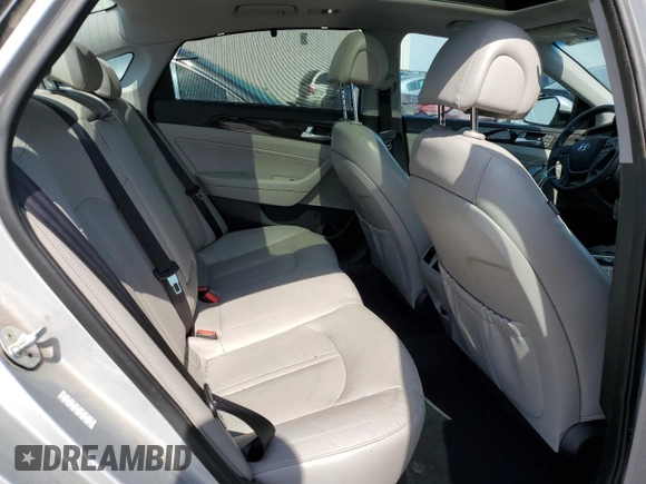 2017 Hyundai Sonata Hybrid Limited with VIN KMHE34L1XHA054805, listed as a Copart auction lot 63277533 with 117,229 mi miles. Bid and sale history available at carsss.com. Image 10.