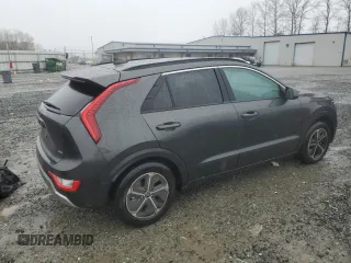 2023 Kia Niro LX with VIN KNDCP3LE7P5098748, listed as a Copart auction lot 45603995 with 23,255 mi miles and Salvage Title. Bid and sale history available at carsss.com. Image 3.