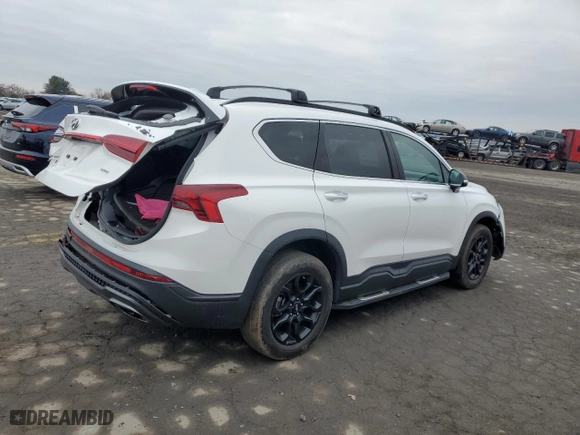 2023 Hyundai Santa Fe XRT with VIN 5NMS6DAJ7PH618867, listed as a Copart auction lot 87570605 with 32,147 mi miles and Salvage Title. Bid and sale history available at carsss.com. Image 3.
