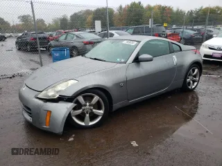 2006 Nissan 350Z Touring with VIN JN1AZ34E46M352617, listed as a Copart auction lot 71928234 with 195,583 mi miles and Salvage Title. Bid and sale history available at carsss.com. Image 1.