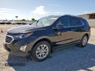 2021 Chevrolet Equinox LT with VIN 3GNAXKEV7ML395066, listed as a Copart auction lot 61870775 with 48,226 mi miles and Salvage title. Bid and sale history available at DreamBid. Image 1.