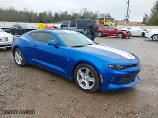 2017 Chevrolet Camaro 1LT with VIN 1G1FB1RX2H0113401, listed as a IAAI auction lot 41457299 with 40,782 mi miles. Bid and sale history available at carsss.com. Image 1.