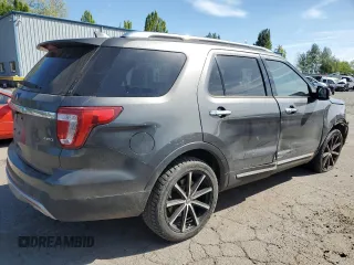 2016 Ford Explorer Limited z VIN 1FM5K8F86GGA98315, wystawiony jako Copart lot #56572935 z przebiegiem 111 747 mil mil oraz Szkoda całkowita • Salvage title. Historia ofert i sprzedaży dostępna na DreamBid. Obrazek 3.