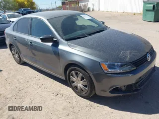 2013 Volkswagen Jetta S with VIN 3VW2K7AJ0DM217194, listed as a IAAI auction lot 42057811 with 125,572 mi miles and . Bid and sale history available at DreamBid. Image 1.