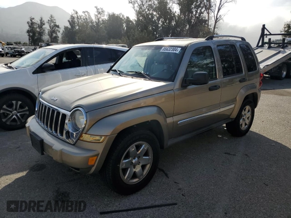 2005 Jeep Liberty Limited with VIN 1J4GK58K75W566683, listed as a Copart auction lot 85632304 with 113,774 mi miles and Clean Title. Bid and sale history available at carsss.com. Image 1.