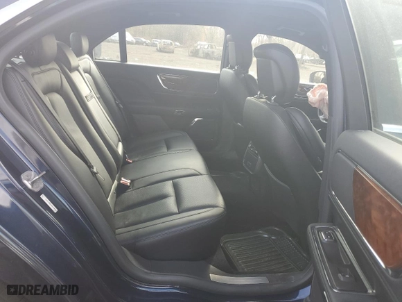 2017 Lincoln Continental Select with VIN 1LN6L9TK6H5608098, listed as a Copart auction lot 78619534 with 66,172 mi miles and Salvage Title. Bid and sale history available at carsss.com. Image 10.