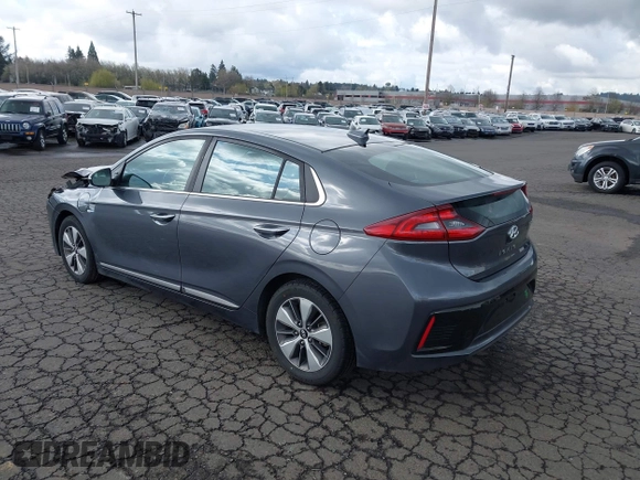 2018 Hyundai Ioniq Limited z VIN KMHC75LD8JU104018, wystawiony jako IAAI lot #41939842 z przebiegiem 78 983 mil mil oraz . Historia ofert i sprzedaży dostępna na DreamBid. Obrazek 3.