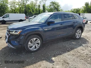 2021 Volkswagen Atlas SEL with VIN 1V2BC2CA7MC236339, listed as a Copart auction lot 57302435 with 36,900 mi miles and Salvage title. Bid and sale history available at DreamBid. Image 1.