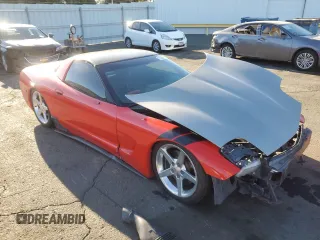1999 Chevrolet Corvette with VIN 1G1YY22G0X5103362, listed as a Copart auction lot 77494674 with 0 mi miles and Salvage Title. Bid and sale history available at carsss.com. Image 4.