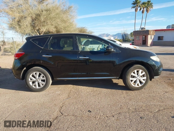 2013 Nissan Murano SL with VIN JN8AZ1MU1DW201782, listed as a IAAI auction lot 41653993 with 134,976 mi miles. Bid and sale history available at carsss.com. Image 13.