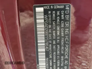2007 Porsche 911 Turbo with VIN WP0AD29977S785167, listed as a Copart auction lot 73803074 with 18,960 mi miles and Salvage Title. Bid and sale history available at carsss.com. Image 13.