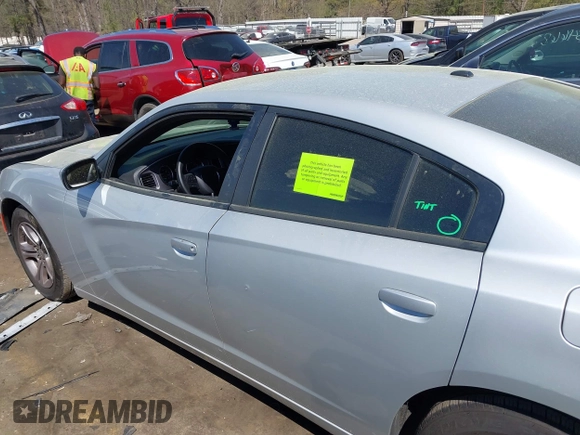 2019 Dodge Charger SXT with VIN 2C3CDXBG0KH572645, listed as a IAAI auction lot 41911868 with 119,024 mi miles. Bid and sale history available at carsss.com. Image 14.