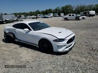 2019 Ford Mustang GT with VIN 1FA6P8CF0K5166163, listed as a Copart auction lot 51006725 with 34,748 mi miles and Salvage title. Bid and sale history available at DreamBid. Image 11.