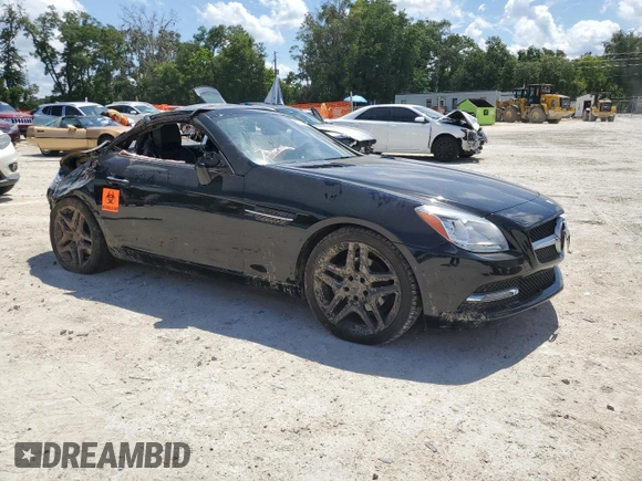 2014 Mercedes-Benz SLK 250 z VIN WDDPK4HA8EF076783, wystawiony jako Copart lot #61217085 z przebiegiem Nie podano mil oraz Szkoda całkowita • Salvage title. Historia ofert i sprzedaży dostępna na DreamBid. Obrazek 4.