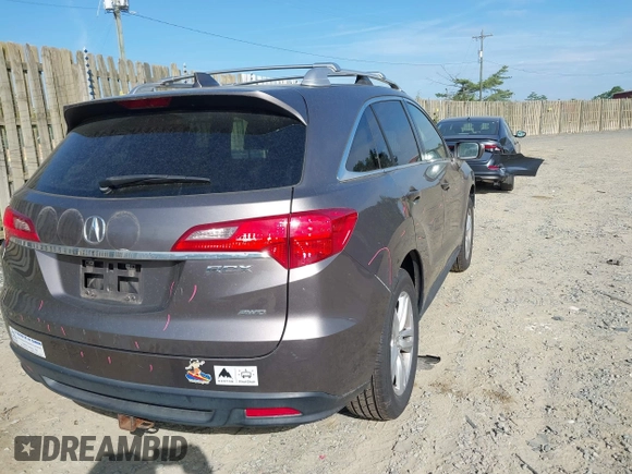 2013 Acura RDX Technology with VIN 5J8TB4H54DL010387, listed as a IAAI auction lot 42151219 with 151,000 mi miles and . Bid and sale history available at DreamBid. Image 4.
