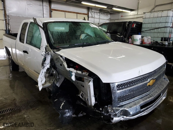 2012 Chevrolet Silverado 1500 LS with VIN 1GCRCREA7CZ116848, listed as a Copart auction lot 78951474 with 0 mi miles and Salvage Title. Bid and sale history available at carsss.com. Image 4.