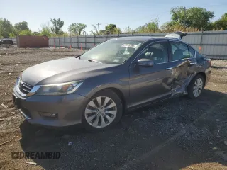 2015 Honda Accord EX-L с VIN 1HGCR2F81FA071630, выставлен на аукционе Copart как лот 57248565 с пробегом 79 071 миль миль и Списание • Salvage title. История ставок и продаж доступна на DreamBid. Изображение 1.