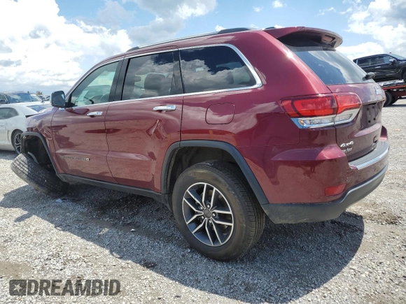2022 Jeep Grand Cherokee Limited with VIN 1C4RJFBG9NC177783, listed as a Copart auction lot 57886435 with 57,153 mi miles and Salvage title. Bid and sale history available at DreamBid. Image 2.