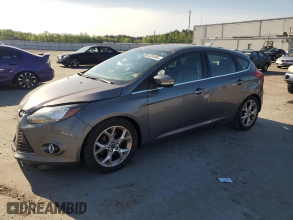 2014 Ford Focus Titanium with VIN 1FADP3N24EL269008, listed as a Copart auction lot 56396975 with 116,856 mi miles and Salvage title. Bid and sale history available at DreamBid. Image 1.