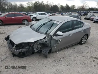 2013 Mazda Mazda3 i Sport with VIN JM1BL1U73D1740574, listed as a Copart auction lot 51494495 with 98,319 mi miles and Salvage Title. Bid and sale history available at carsss.com. Image 1.