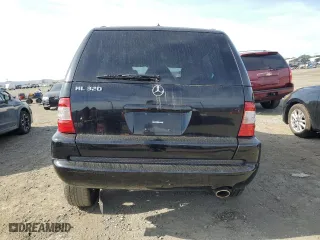 2002 Mercedes-Benz M-Class with VIN 4JGAB54E42A300392, listed as a Copart auction lot 85862904 with 50,852 mi miles and Salvage Title. Bid and sale history available at carsss.com. Image 6.