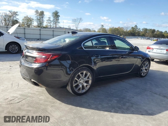 2016 Buick Regal GS with VIN 2G4GU5GX4G9116056, listed as a Copart auction lot 81017434 with 83,841 mi miles and Salvage Title. Bid and sale history available at carsss.com. Image 3.